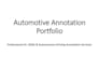 professional lane annotation for autonomous driving